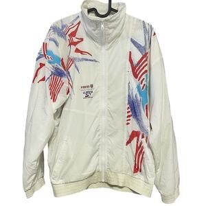 RARE KSWISS 1994 US Open tennis Grand Slam Jacket Size Small